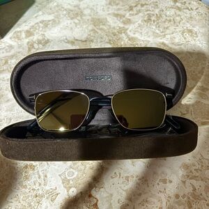Tom Ford Black and Gold Sunglasses